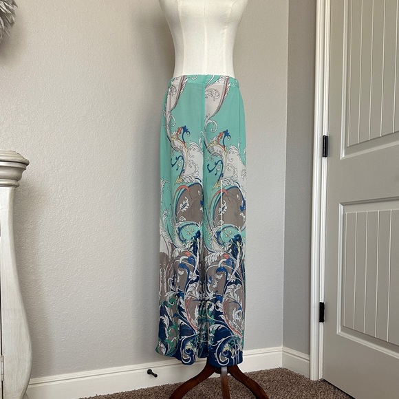 Isle By Melis Kozan Pants - Isle by Melis Kozar Multicolor wide Leg Pants